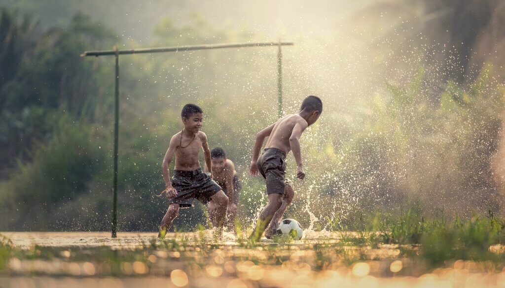 football children sports ball boys 1807520